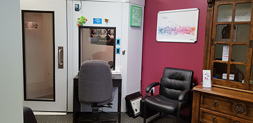 Sound Advice Hearing Solutions
 - Office Hearing Booth